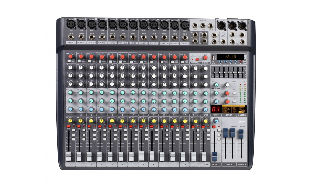 BH-MS122F 12路兩編組+99種效果+MP3+藍(lán)牙+USB錄音